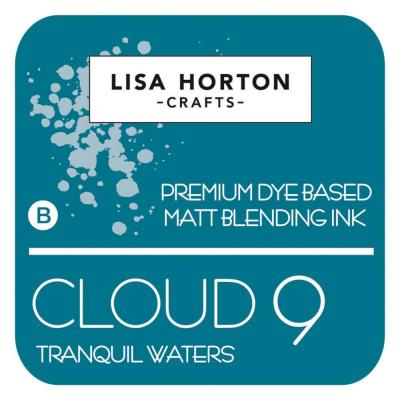 Lisa Horton Crafts Cloud 9 Dye Based Matte Blending Ink Pad - Tranquil Waters